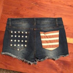 America Jean shorts!